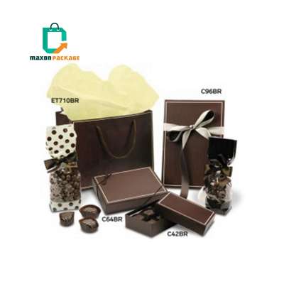 Eco High Quality Empty Cardboard Paper Gifts Homemade/ Pink Chocolate Gift Box/Candy Box In Guangzhou